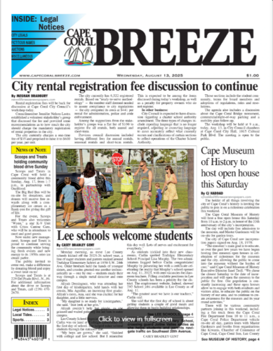 Weekday Breeze (08/13)